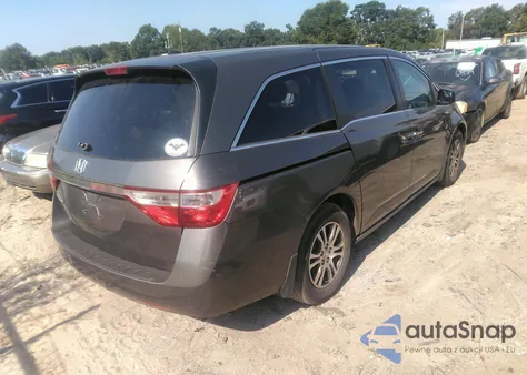 2011 Honda Odyssey Ex-L из США, поврежденный, VIN 5FNRL5H6XBB014559